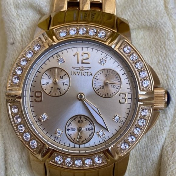 Invicta Gold Watch